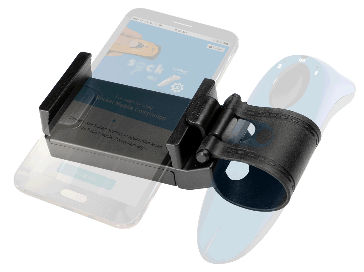 Scanner/Phone Holder for 600 & 700 Series Readers